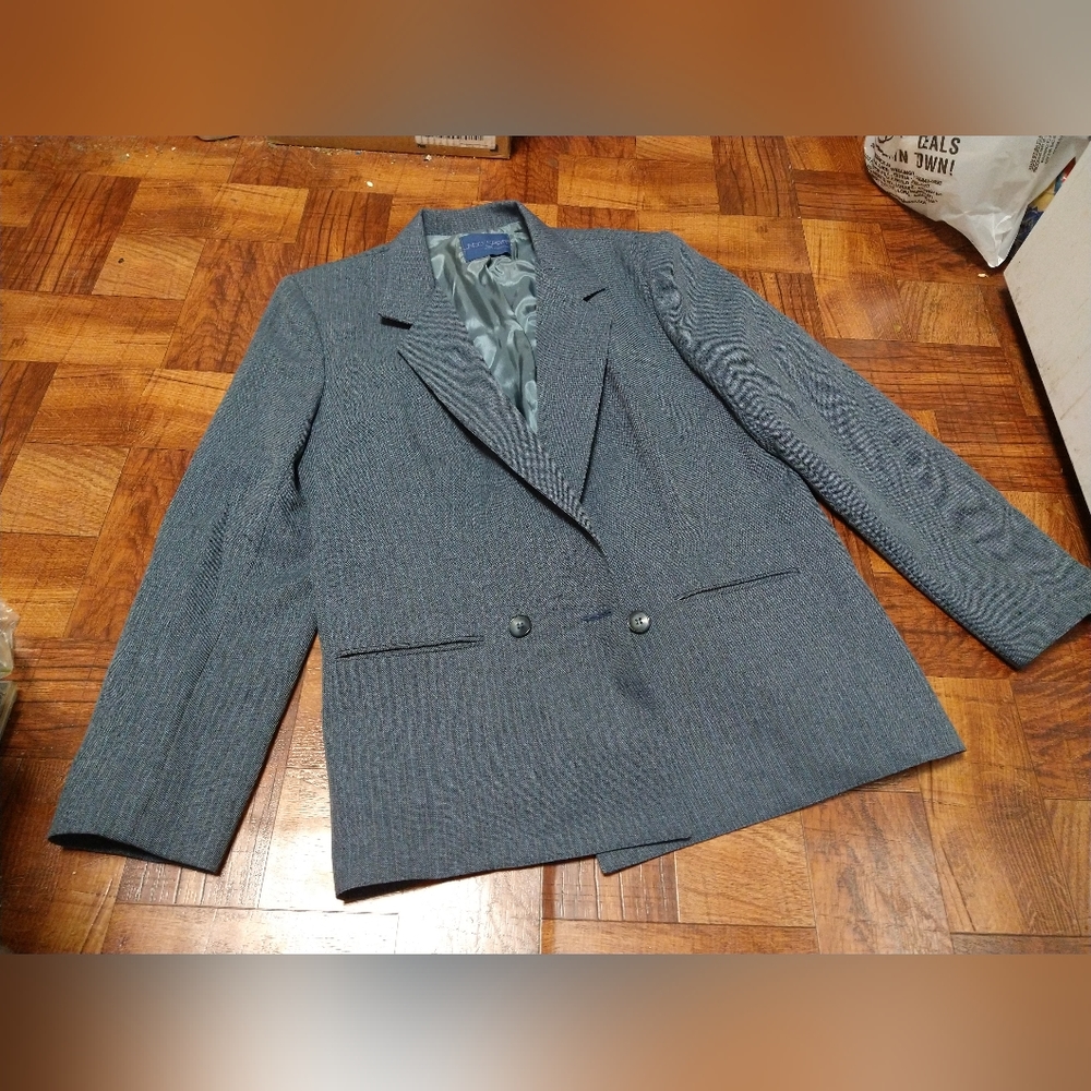 Vintage NEO-SPIRIT Levi Strauss Workplace Office Blazer Jacket Women's Size 16 - Picture 1 of 8